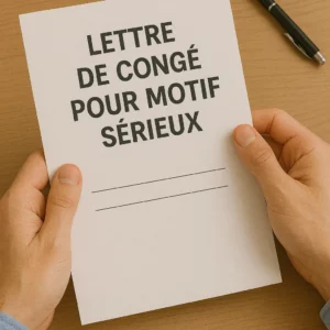 mains tenant un courrier